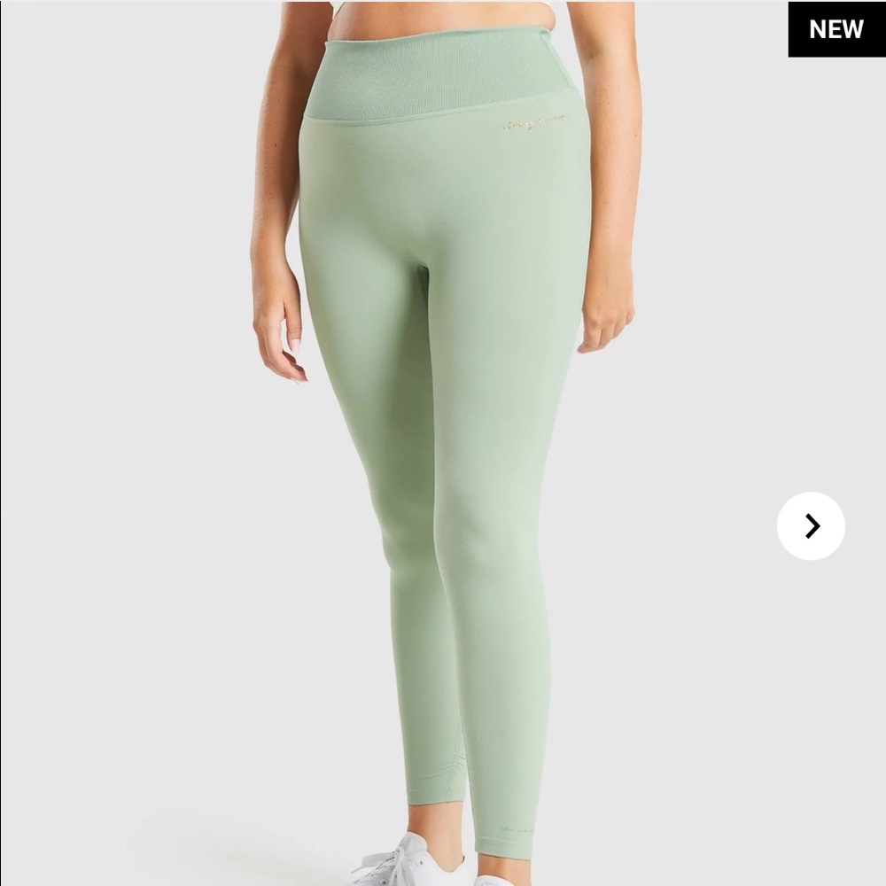 Whitney Simmons x Gymshark Ribbed Waist Leggings